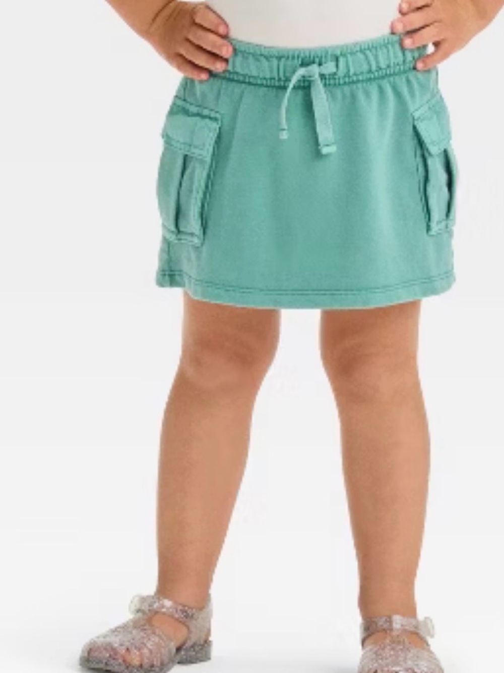 Cat & Jack Teal Cargo Pocket Skort
